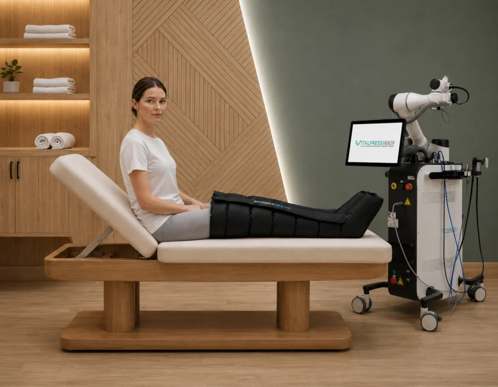 Masszázsterápiás kezelő az Imagine Health Centerben