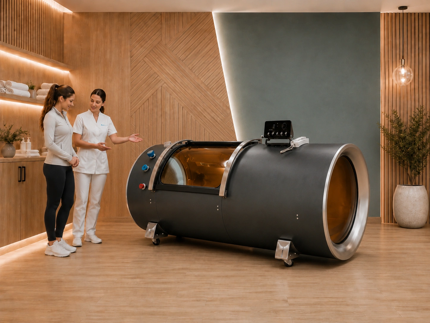 Enyhe oxigénterápiás kezelés az Imagine Health Centerben