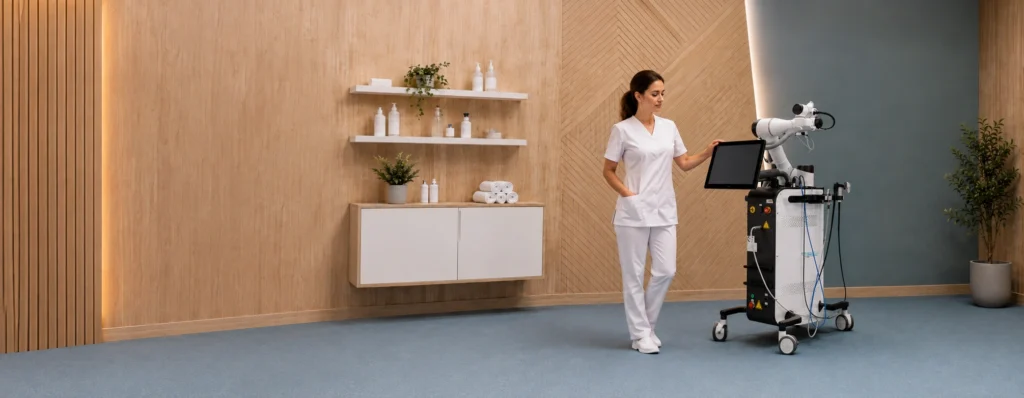 AI vezérelt masszázsrobot az Imagine Health Centerben