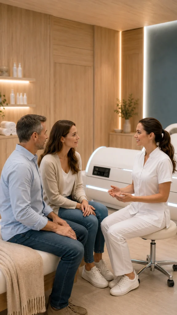 Az Imagine Health Center kezelőtere