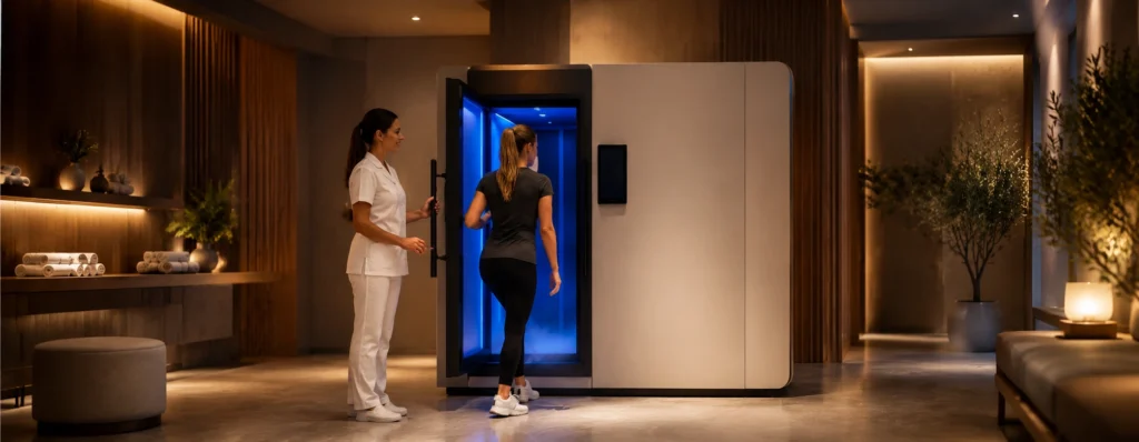 Krioszauna az Imagine Health Centerben
