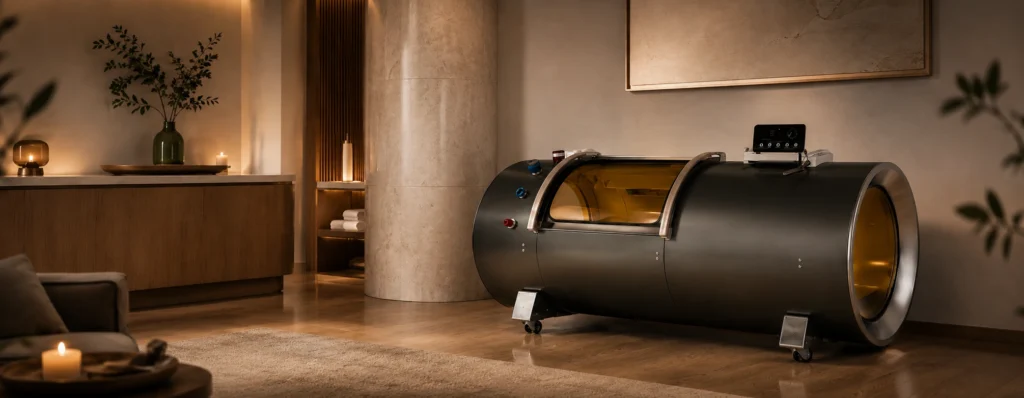 mHBOT oxigénterápiás kamra az Imagine Health Centerben
